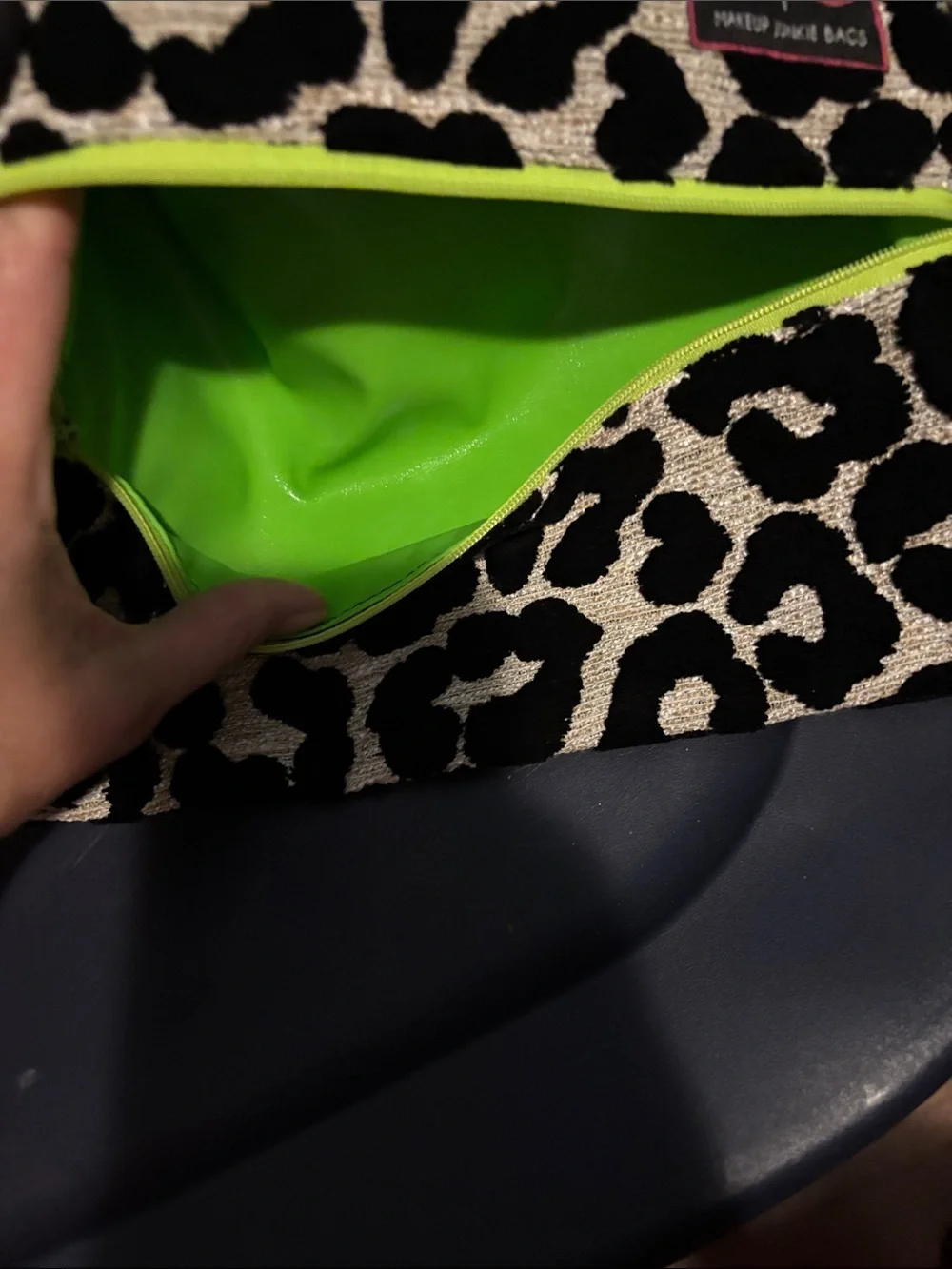 Makeup Junkie zip pouch
